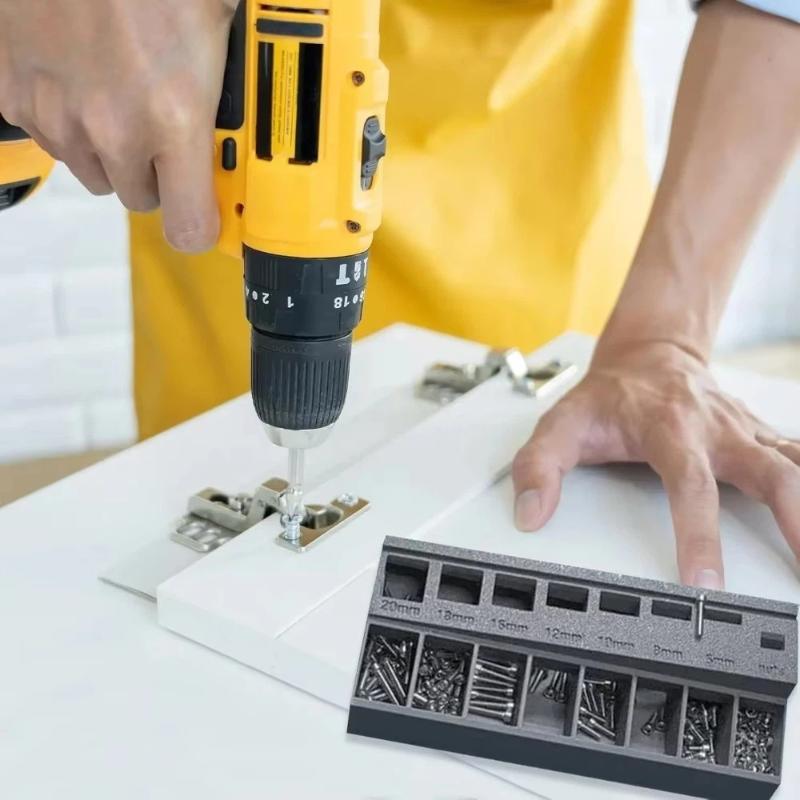 Screw Organizer Kit - Лоток-сортировщик для болтов M3, 3D-печатный, портативный,