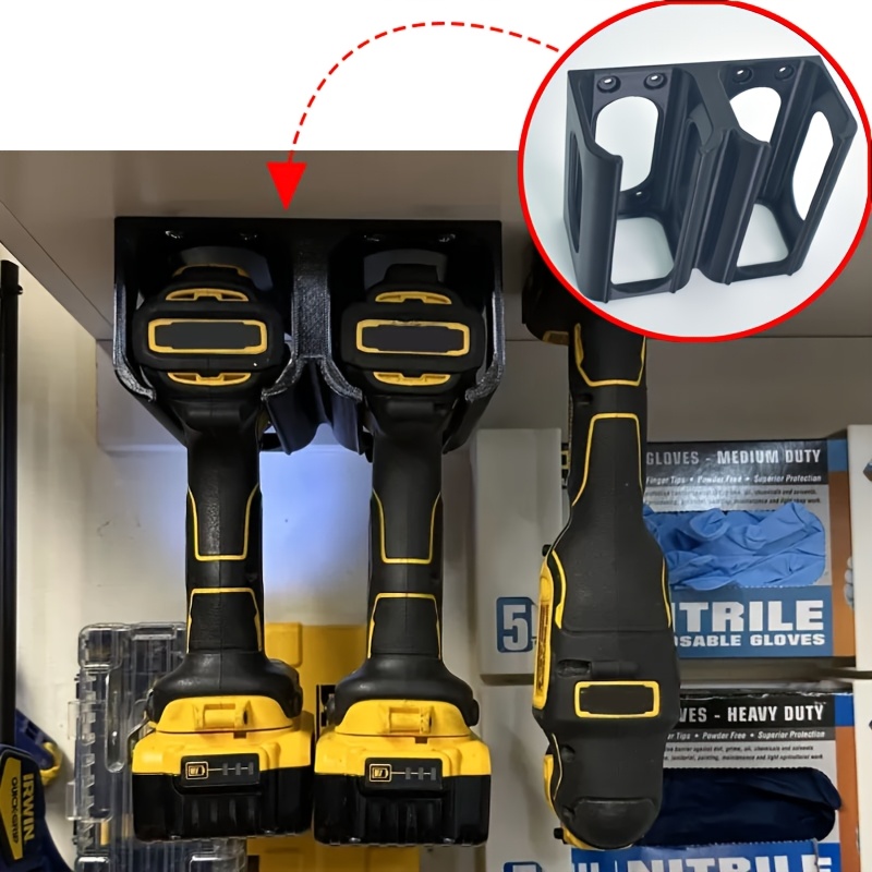 Power Tools In Workshop - Стеллаж для хранения инструментов Настенный органайзер