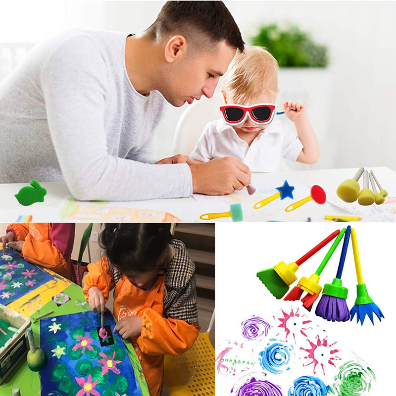 Детские губки для рисования, и – обзор и цена Tools Workshop For Kids